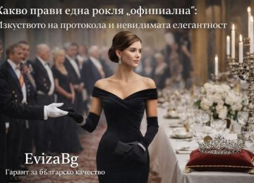 Официална рокля Изкуството на протокола и невидимата елегантност | evizabg.com
